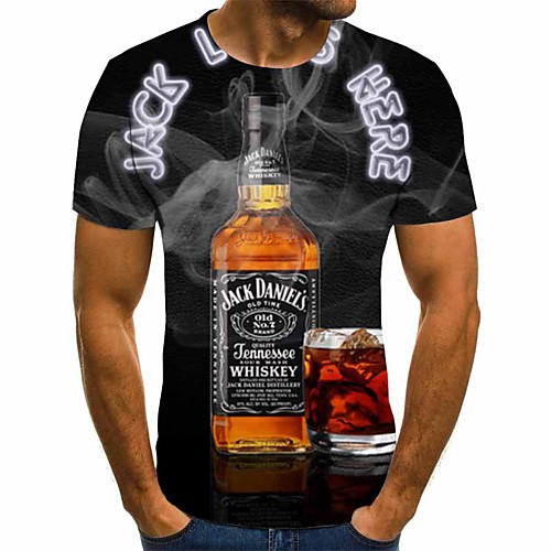 

Men's Daily T-shirt - 3D Black