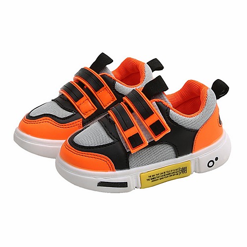 

Boys' Comfort Mesh Sneakers Little Kids(4-7ys) Orange / Pink / Beige Fall