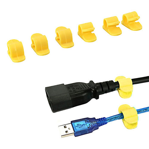 

Мини провод фиксатор провода зажимы usb кабель для передачи данных держатель приборной стол зарядное устройство линия организатор настенный шнур крепежа