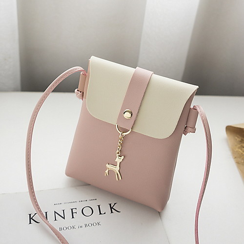 

Women's PU Crossbody Bag Solid Color Black / Brown / Wine