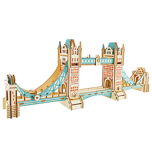 

WAN GE Конструкторы Наборы для моделирования Знаменитое здание Лондонский мост Fun & Whimsical Мальчики Девочки Игрушки Подарок / Детские