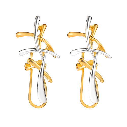 

Women's Earrings Classic Mini Earrings Jewelry Gold For Christmas Party Anniversary Carnival Festival 1 Pair