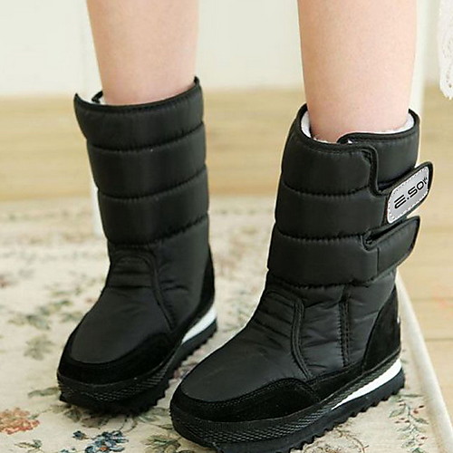 

Men's Comfort Shoes Suede Winter Boots Booties / Ankle Boots Black / Blue