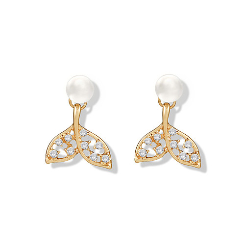 

Women's Earrings Classic Mini Earrings Jewelry Gold For Christmas Party Anniversary Carnival Festival 1 Pair