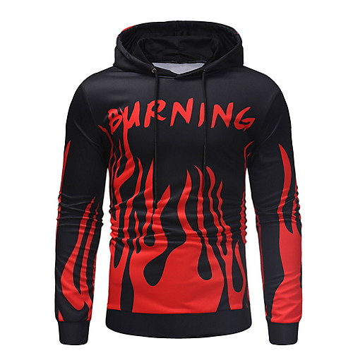 

Men's Basic Hoodie - Geometric Black US32 / UK32 / EU40