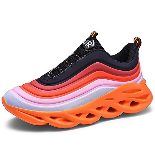 

Men's Comfort Shoes Mesh Winter Sporty Athletic Shoes Orange / Black / White / Green