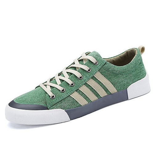 

Men's Comfort Shoes Canvas Winter Sneakers Green / Gray / Khaki