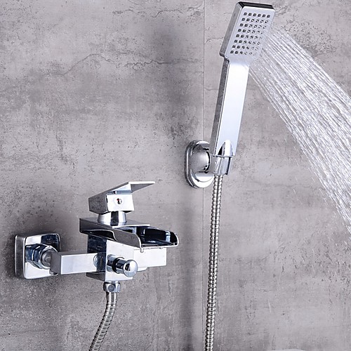 

Смеситель для ванны Электропокрытие Римская ванна Керамический клапан Bath Shower Mixer Taps