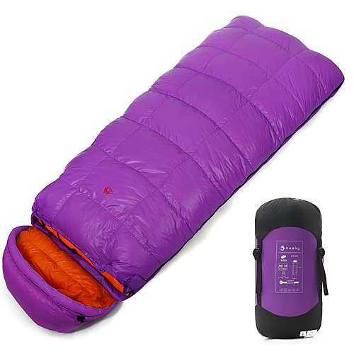 

Jungle King Sleeping Bag Outdoor Camping Envelope / Rectangular Bag -12 °C White Duck Down Lightweight 22085 cm Autumn / Fall Winter for Camping / Hiking / Caving / 1000