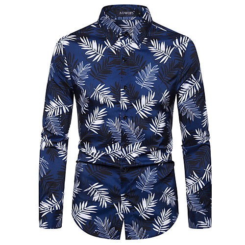 

Men's Daily Basic Shirt - Geometric White