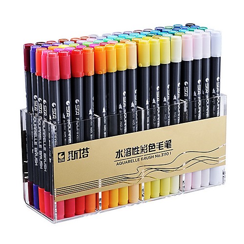 

Watercolor Pen Plastic 1 pcs Classic Elementary
