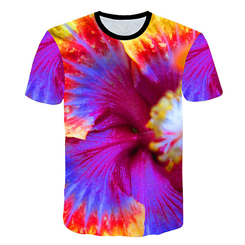 

Men's Daily T-shirt - 3D Print Rainbow