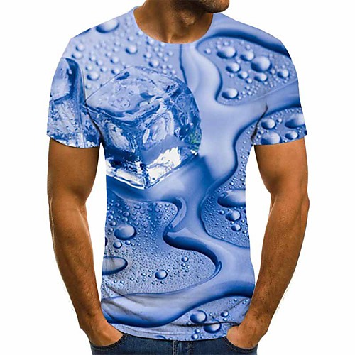 

Men's Daily T-shirt - 3D Purple