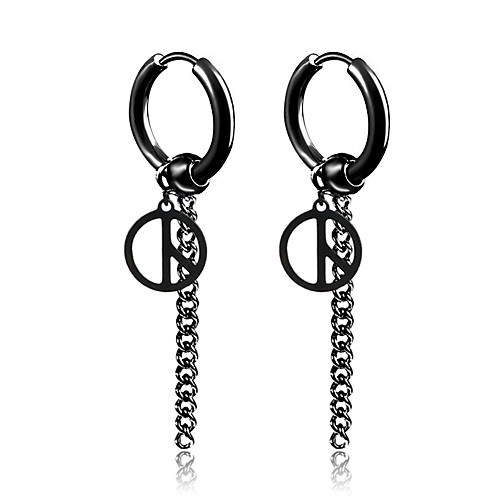 

Men's Women's Earrings Classic Mini Earrings Jewelry Black / Black / Gold / Beige / White For Christmas Party Anniversary Carnival Festival 1 Pair