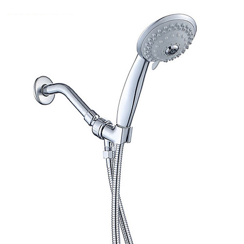 

Смеситель для душа Устанавливать - Ручная лейка входит в комплект Современный Электропокрытие Монтаж на стену Керамический клапан Bath Shower Mixer Taps