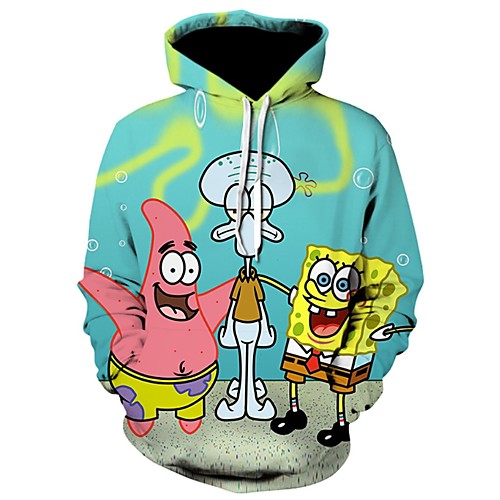 

Men's Casual Hoodie - Print Green US32 / UK32 / EU40