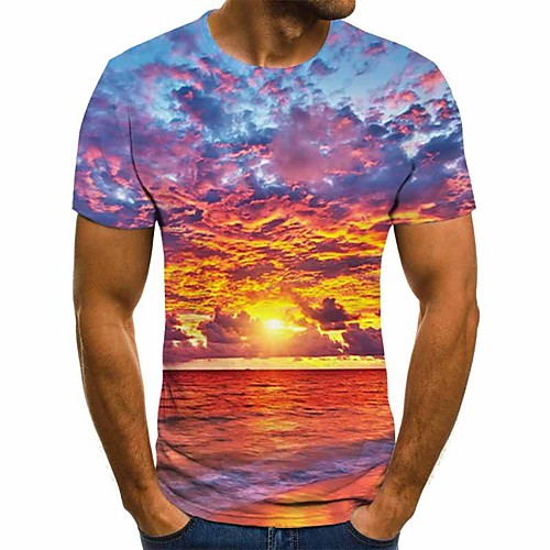 

Men's Daily T-shirt - 3D Orange