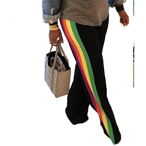 

Women's Basic Sweatpants Pants - Pattern Black S M L