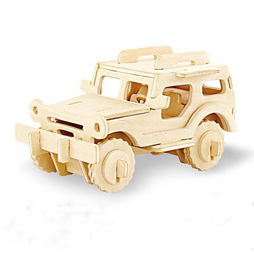 

Toy Car 3D Puzzle Jigsaw Puzzle Dinosaur Tank Plane / Aircraft Animals DIY Wooden Classic Kid's Unisex Toy Gift