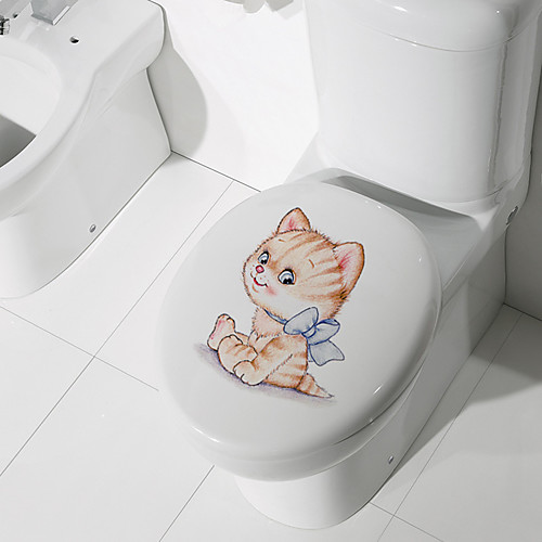 

Наклейки для туалета - Наклейки для животных Животные Ванная комната / Детская