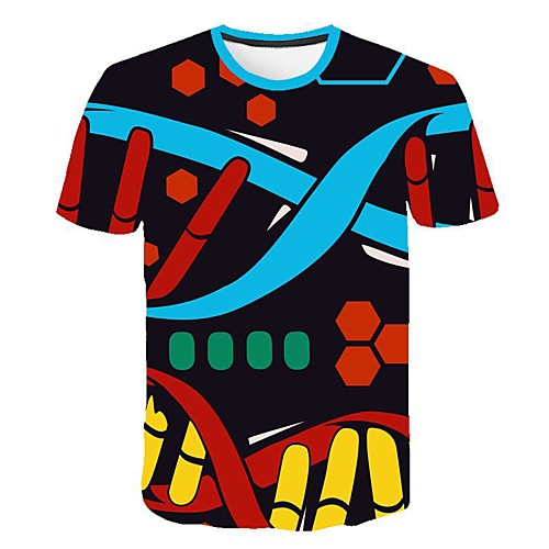 

Men's Daily T-shirt - 3D Print Black