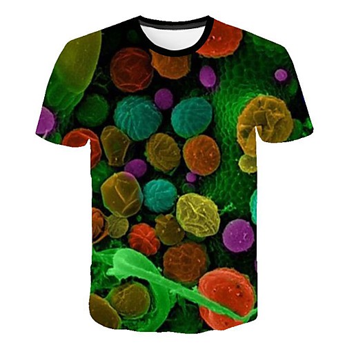 

Men's Daily T-shirt - 3D Print Rainbow