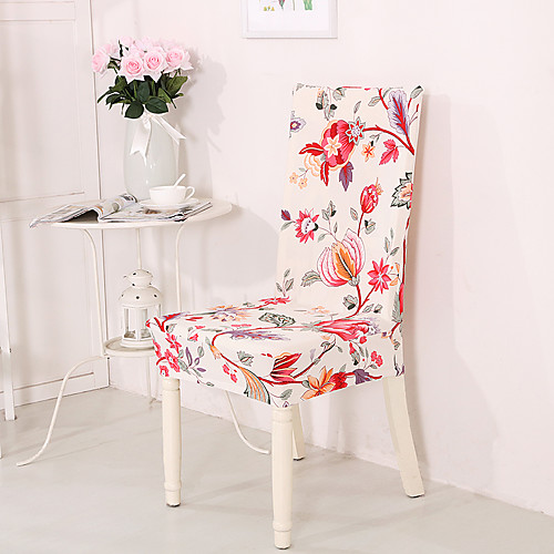 

Chair Cover Plants / Floral / Romantic Printed Polyester Slipcovers