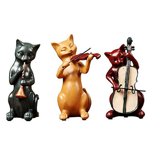 

Decorative Objects, Plastic Modern Contemporary for Home Decoration Gifts 3pcs