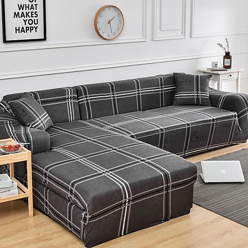 

Sofa Cover Geometric / Neutral / Contemporary Printed Polyester Slipcovers