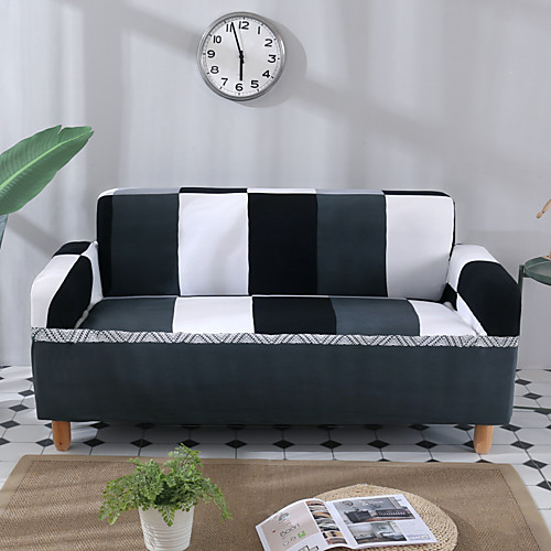 

Sofa Cover Geometric / Multi Color / Contemporary Printed Polyester Slipcovers