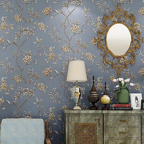 

Wallpaper Nonwoven Wall Covering - Adhesive required Floral / Botanical