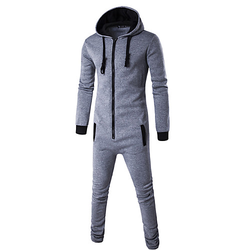 

Men's Casual Hoodie - Solid Colored Black US32 / UK32 / EU40