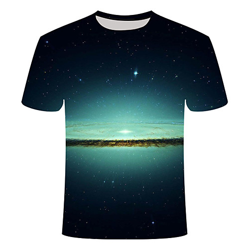 

Men's Daily T-shirt - 3D Print Green