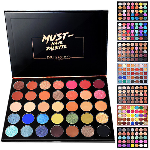 

35 Colors Eyeshadow Matte Eye EyeShadow Cream Kits Easy to Carry Full Coverage Multifunction Easy to Use lasting Long Lasting Natural water-resistant Daily Makeup Halloween Makeup Party Makeup