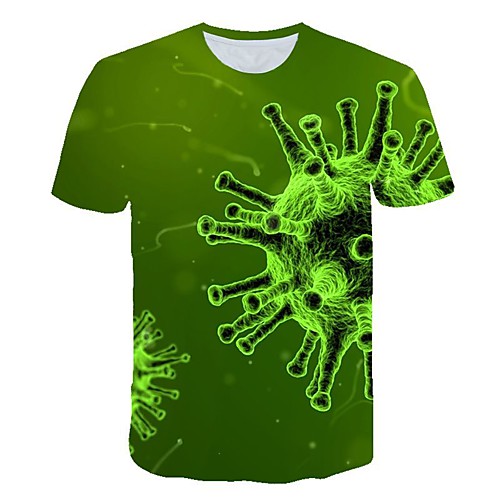 

Men's Daily T-shirt - 3D Green