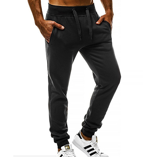 

Men's Street chic Chinos Pants - Solid Colored Black White Blue US36 / UK36 / EU44 US38 / UK38 / EU46 US40 / UK40 / EU48