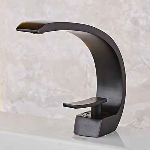 

Bathroom Sink Faucet - Standard Electroplated Centerset Single Handle One HoleBath Taps