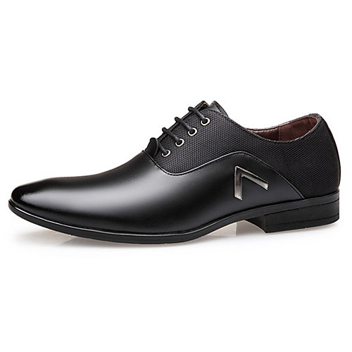 

Men's Formal Shoes Faux Leather Spring & Summer / Fall & Winter Business / Casual Oxfords Breathable Black / Brown / Yellow