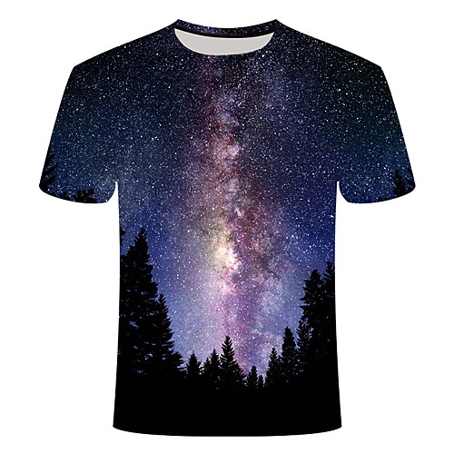 

Men's Daily T-shirt - 3D Print Black