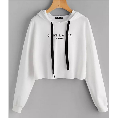

Women's Basic Hoodie - Print White S
