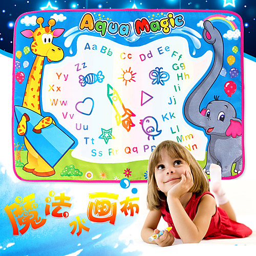 

1 pcs Water Drawing Mat Educational Learning Mats Water Painting Doodle Pad Fabrics Adorable DIY Parent-Child Interaction Child's All Toys Gifts