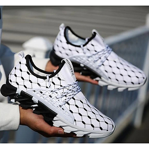 

Men's Comfort Shoes Mesh Fall & Winter Athletic Shoes White