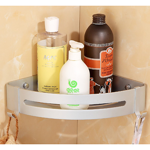 

Bathroom Shelf Cool Modern Aluminum 1pc Wall Mounted