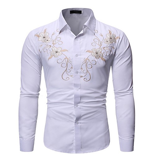 

Men's Daily Shirt - Floral Black