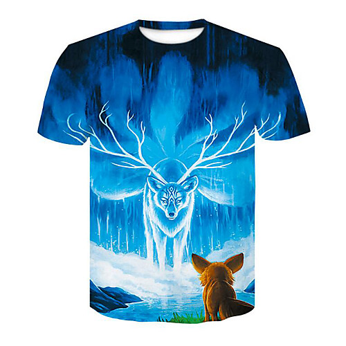 

Women's Daily Basic T-shirt - 3D Blue