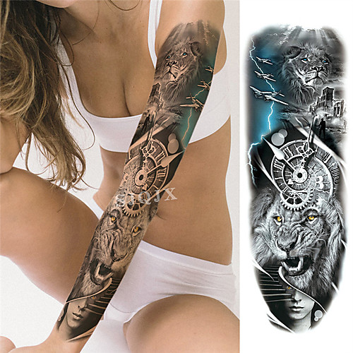 

1 pcs Temporary Tattoos Water Resistant / Waterproof / Safety / Best Quality Face / Body / Hand Water-Transfer Sticker Body Painting Colors