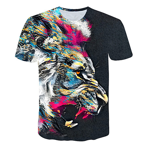 

Men's Daily T-shirt - 3D Print Black