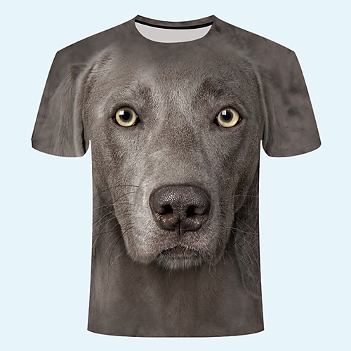 

Men's Daily T-shirt - 3D Print Khaki
