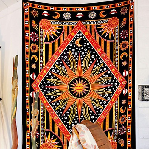 

Bohemian Theme Wall Decor Polyester Bohemia Wall Art, Wall Tapestries Decoration