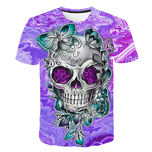

Men's Daily T-shirt - 3D Purple